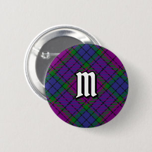 Bóton Redondo 5.08cm Clan Wardlaw Tartan