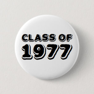 Bóton Redondo 5.08cm classe de 1977