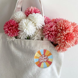 Bóton Redondo 5.08cm Classe de Celebração de Graduação 2024