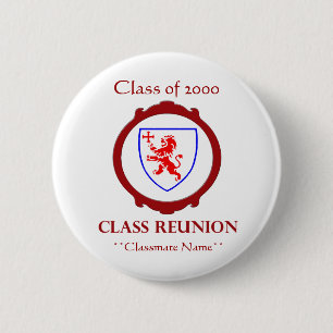 Bóton Redondo 5.08cm Classe PERSONALIZÁVEL do Crachá de Nome de Reuni