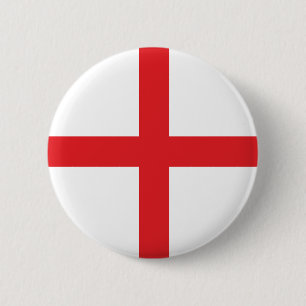 Bóton Redondo 5.08cm Classic England Flag - Rua. Cruz de George