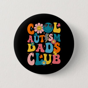 Bóton Redondo 5.08cm Clube de Pais com Autismo Legal Cool Autismo Consc