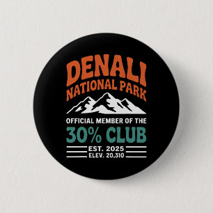 Bóton Redondo 5.08cm Clube Denali 30 Porcento Est 2025 Aventura de Cami