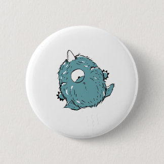 Bóton Redondo 5.08cm Clyde bebeu acidentalmente o hélio! Botão