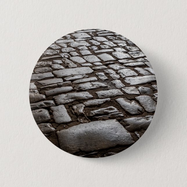 Bóton Redondo 5.08cm Cobblestones Moonlit (Frente)