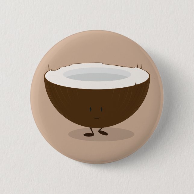 Bóton Redondo 5.08cm Coco sorridente (Frente)