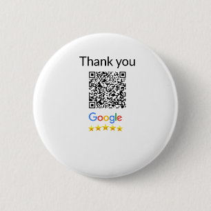 Bóton Redondo 5.08cm Código QR minimalista simples adicionar logotipo n