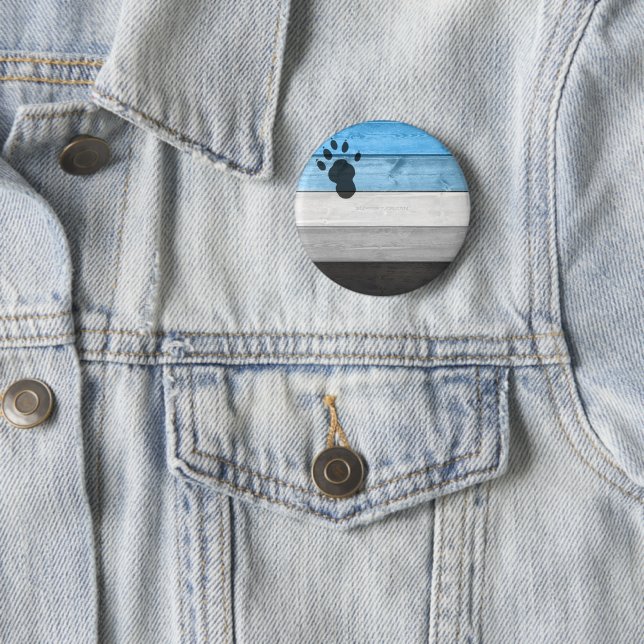 Bóton Redondo 5.08cm Coeficiente de textura da caixa de madeira de pinh (In Situ)