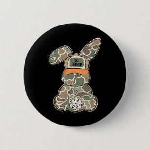 Bóton Redondo 5.08cm Coelhinho De Caça De Ovos Com Páscoa De Caça De Bo