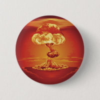 Cogumelo atómico da explosão nuclear