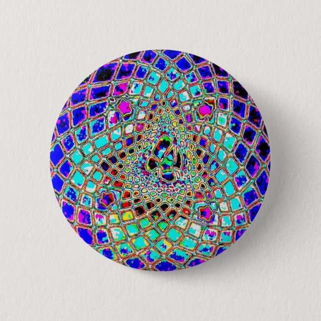 Bóton Redondo 5.08cm Cogumelo bonito (Frente)