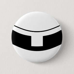 Bóton Redondo 5.08cm Colar do Padre Católico Romano