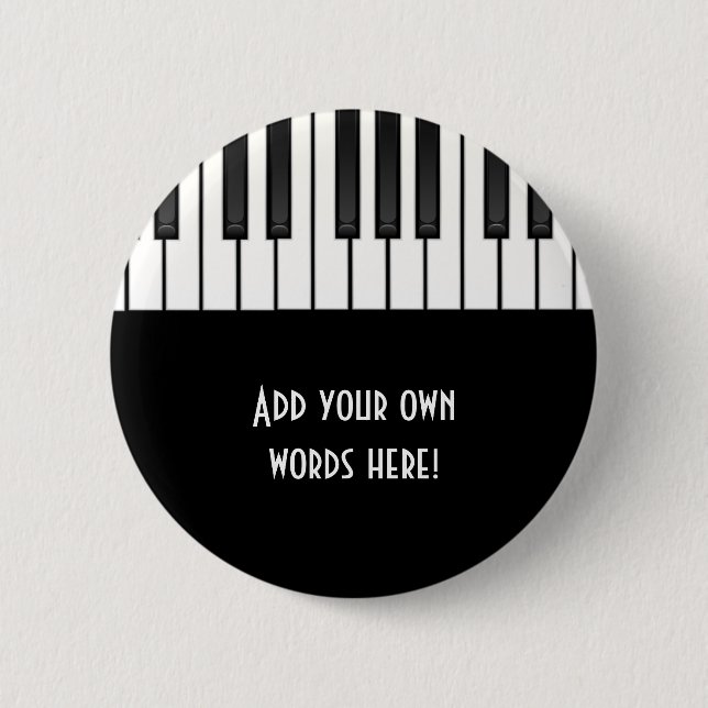 Bóton Redondo 5.08cm Coleção da melodia (Frente)