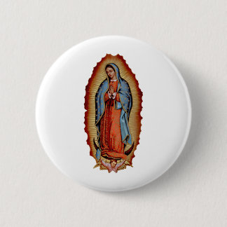 BÓTON REDONDO 5.08CM COLECÇÃO VIRGEN DE GUADALUPE