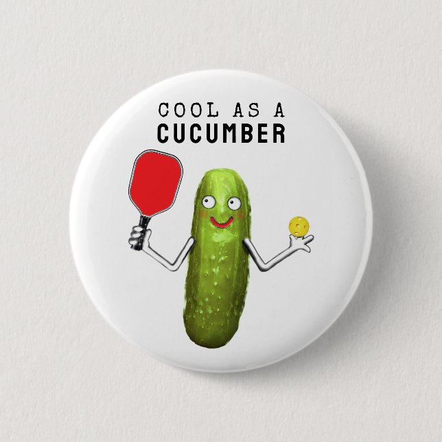 Bóton Redondo 5.08cm colecionador de picleball (Frente)