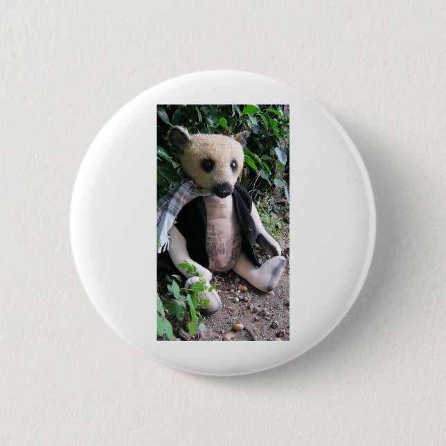 Bóton Redondo 5.08cm Coleções "urso louro de Goodrich do Amy do senhor" (Frente)