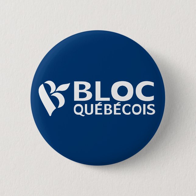 Bóton Redondo 5.08cm Coligação política Québécois (Frente)