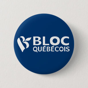 Bóton Redondo 5.08cm Coligação política Québécois