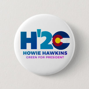 Bóton Redondo 5.08cm Colorado por Howie Hawkins 2020