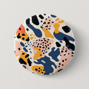 Bóton Redondo 5.08cm Colorful Animal Print 03
