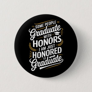 Bóton Redondo 5.08cm Com Formando - Engraçada Cotação de Graduação