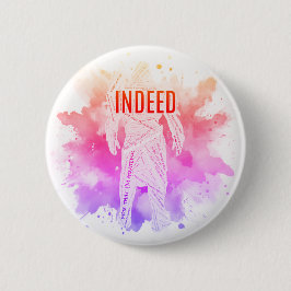 Bóton Redondo 5.08cm Comandante brilhante Pin