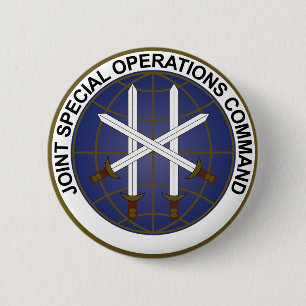 Bóton Redondo 5.08cm Comando Comum de Operações Especiais JSOC