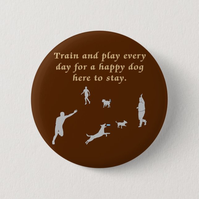 Bóton Redondo 5.08cm Comboio E Brincar (Frente)