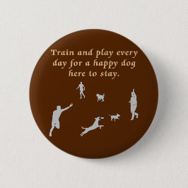 Bóton Redondo 5.08cm Comboio E Brincar