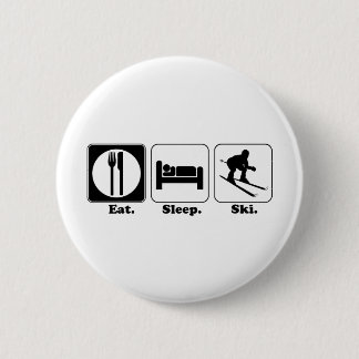 Bóton Redondo 5.08cm comer ski de dormir