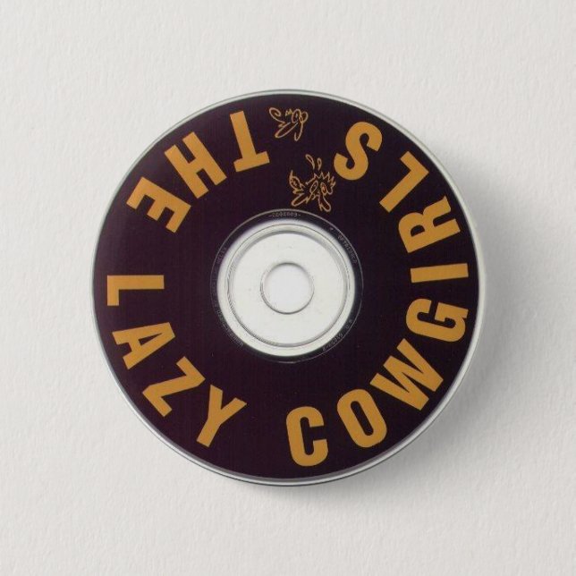 Bóton Redondo 5.08cm Como olha CD abotoe (Frente)