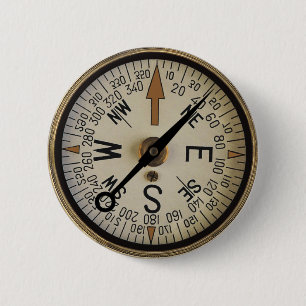 Bóton Redondo 5.08cm Compass Rosa 1