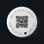 Bóton Redondo 5.08cm Comprar Minimalista A Noiva Um Código QR De Bebida<br><div class="desc">Design moderno e elegante imprimiu o Comprar minimalista O botão Bride A Drink QR Code,  que pode ser personalizado com seu texto. Clique no botão "Personalizar" e use nossa ferramenta design para modificar este modelo. Veja a Design de Arte Gráfica para outros produtos que combinam com este design!</div>