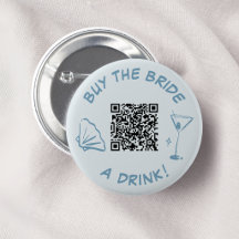 Comprar um Drink para a Noiva Código QR Festa de D