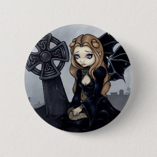 Bóton Redondo 5.08cm "Condenado botão do começo"