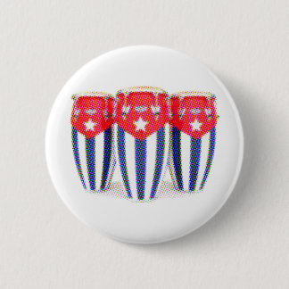 Bóton Redondo 5.08cm Congas cubanos