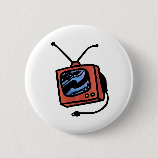 Bóton Redondo 5.08cm Conjunto de Tv (Frente)