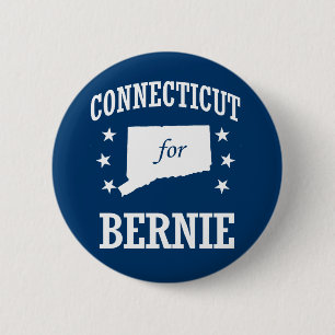 BÓTON REDONDO 5.08CM CONNECTICUT PARA BERNIE SANDERS