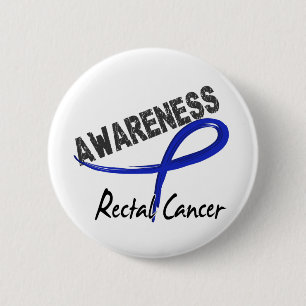 Bóton Redondo 5.08cm Consciência 3 do cancer retal
