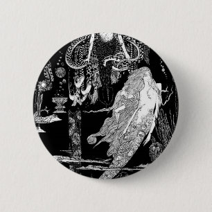Bóton Redondo 5.08cm Conto de fadas - ilustração 6