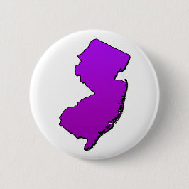 Bóton Redondo 5.08cm Contorno Roxo de Nova Jersey