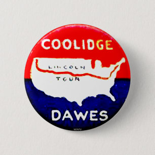 Bóton Redondo 5.08cm Coolidge-Dawes - botão