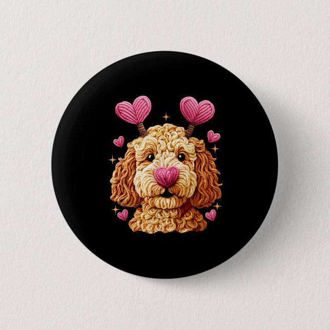 Bóton Redondo 5.08cm Coquette Shamrock,patrick's Day Shamrock Meme 6 Fu (Frente)