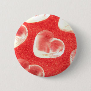 Bóton Redondo 5.08cm Corações