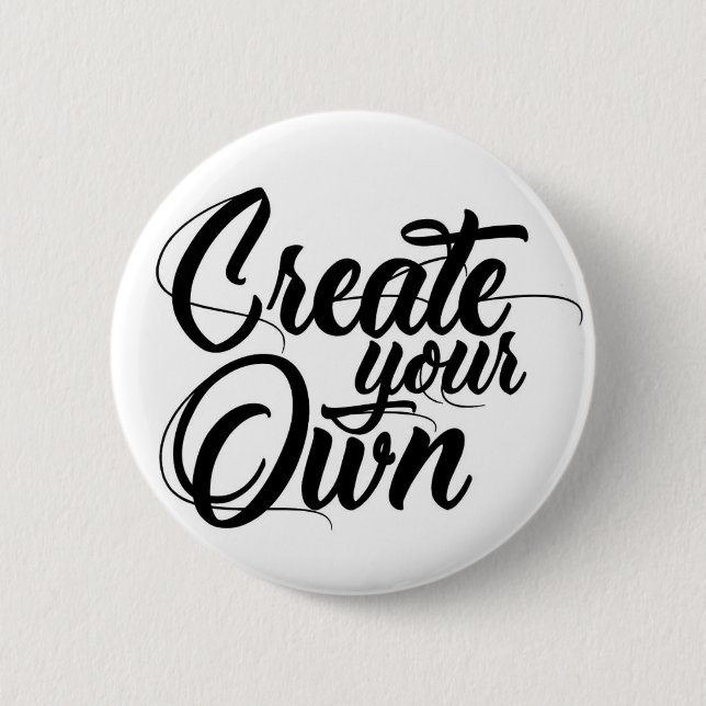 Bóton Redondo 5.08cm Cores Grunares - Rosa e Verde (Frente)