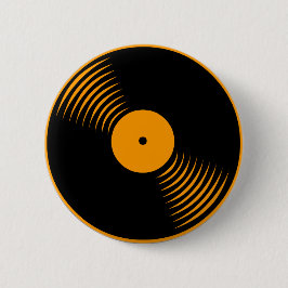 Bóton Redondo 5.08cm Corey Tiger 80s - Pino do Registro de Vinilo Retro