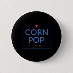Bóton Redondo 5.08cm Corn Pop Joe Biden Anti Gafe Engraçado Presidente