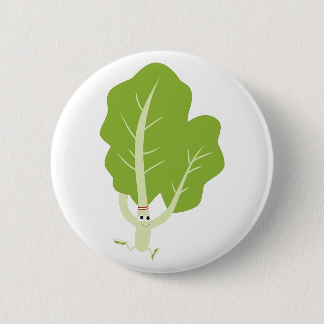Bóton Redondo 5.08cm Corredor de Couve (Frente)