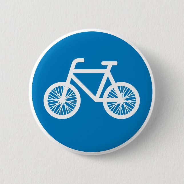 Bóton Redondo 5.08cm Correr uma bicicleta (Frente)