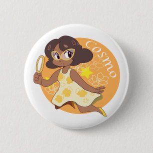 Bóton Redondo 5.08cm Cosmo o detetive do espaço